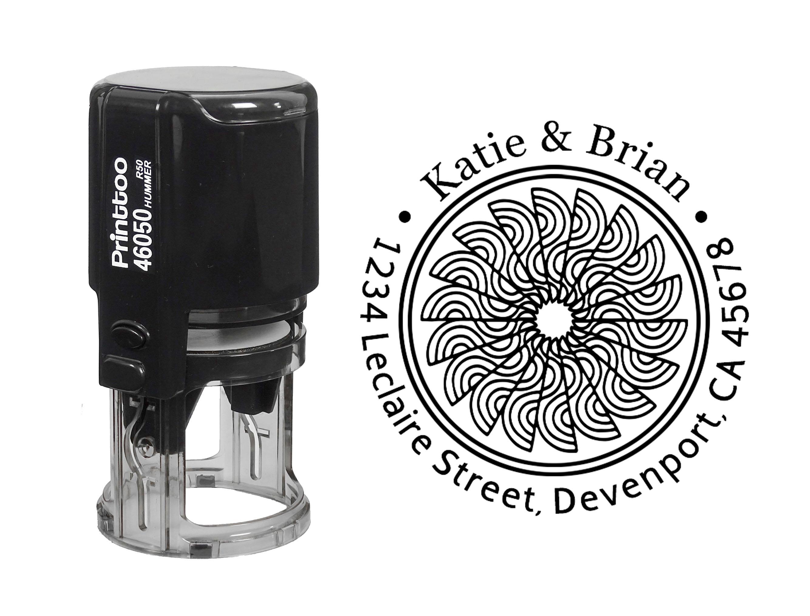 Printtoo Black Wedding Invitation Address PersonalizedA Round Self Inking Address Stamp Custom Wedding Invitation Heavy Duty Rubber Stamper-50 mm 50 mm Diameter чёрный
Printtoo Black Wedding Invitation Address PersonalizedA Round Self Inking Address Stamp Custom Wedding Invitation Heavy Duty Rubber Stamper-50 mm 50 mm Diameter чёрный