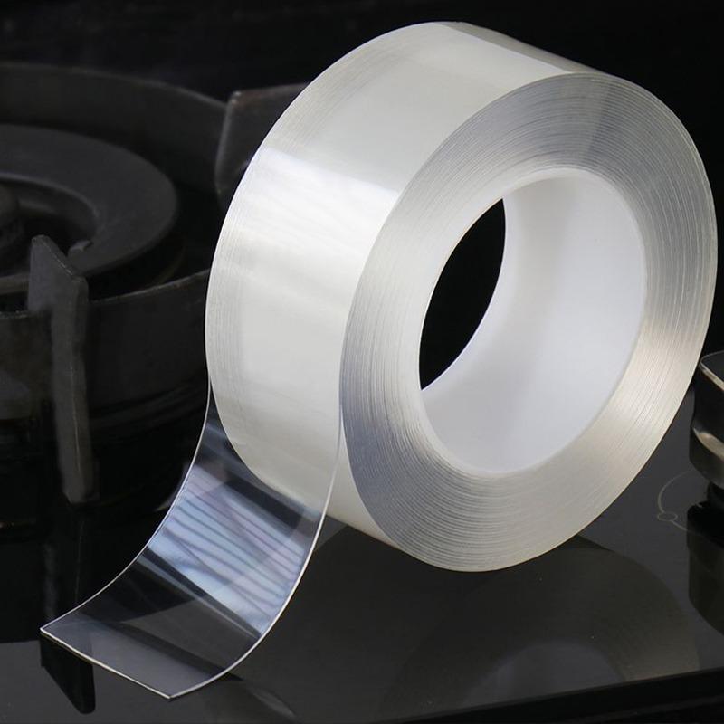 Двусторонняя клейкая лента Сверхпрочная липкая Съемная Без следов Многоразовая Моющаяся Нано Прозрачные ленты для дома ковра стены 1cm&1M- (1Roll)&1mm
Двусторонняя клейкая лента Сверхпрочная липкая Съемная Без следов Многоразовая Моющаяся Нано Прозрачные ленты для дома ковра стены 1cm&1M- (1Roll)&1mm