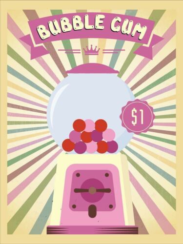 Bubble Gum Vintage Retro Metal SignAluminum 20x30cm(7.8x11.8inch)
Bubble Gum Vintage Retro Metal SignAluminum 20x30cm(7.8x11.8inch)