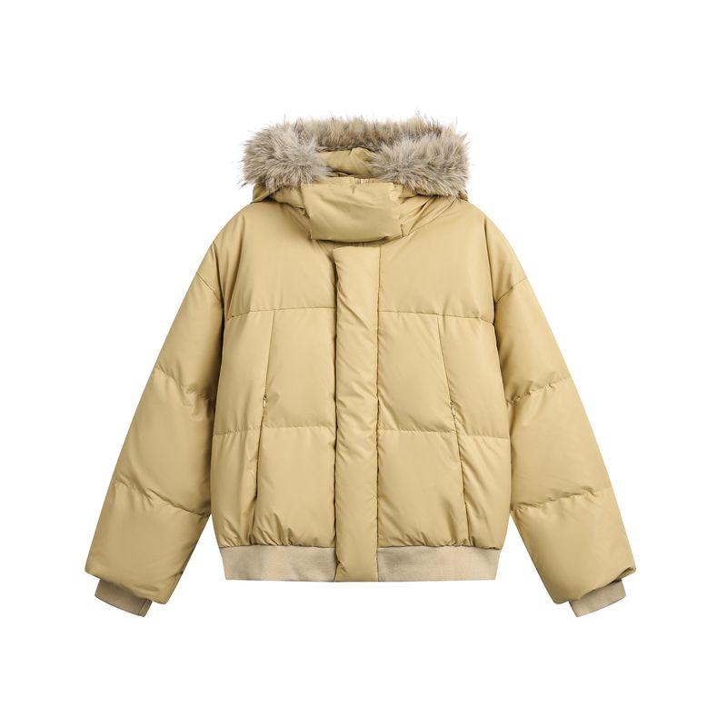 Dream Made90 White Duck down Fur Collar Hooded down Jacket for Men, Winter Thickened Cold-Proof Couple s Puffer Coat Light yellow 2XL
Dream Made90 White Duck down Fur Collar Hooded down Jacket for Men, Winter Thickened Cold-Proof Couple s Puffer Coat Light yellow 2XL