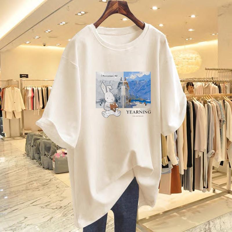 Pure cotton white short-sleeved t-shirt women s 2025 summer new foreign-style loose casual printed crew neck cool bottoming shirt S
Pure cotton white short-sleeved t-shirt women s 2025 summer new foreign-style loose casual printed crew neck cool bottoming shirt S