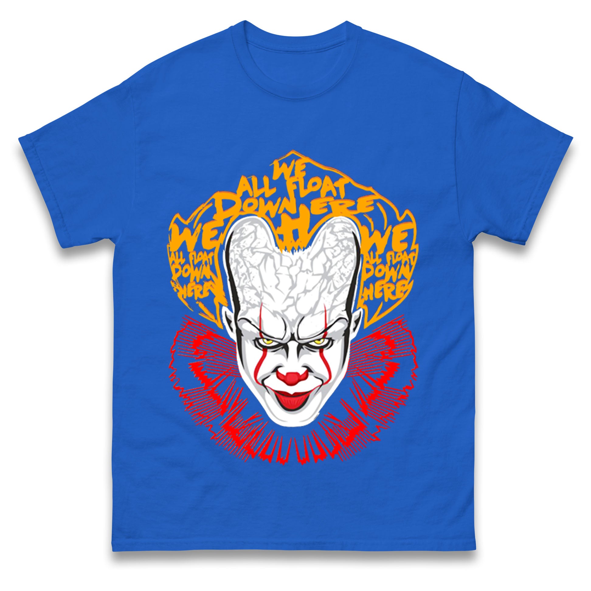 Pennywise Scary Clown Halloween Mens T Shirt Womens Tops Teess L
Pennywise Scary Clown Halloween Mens T Shirt Womens Tops Teess L