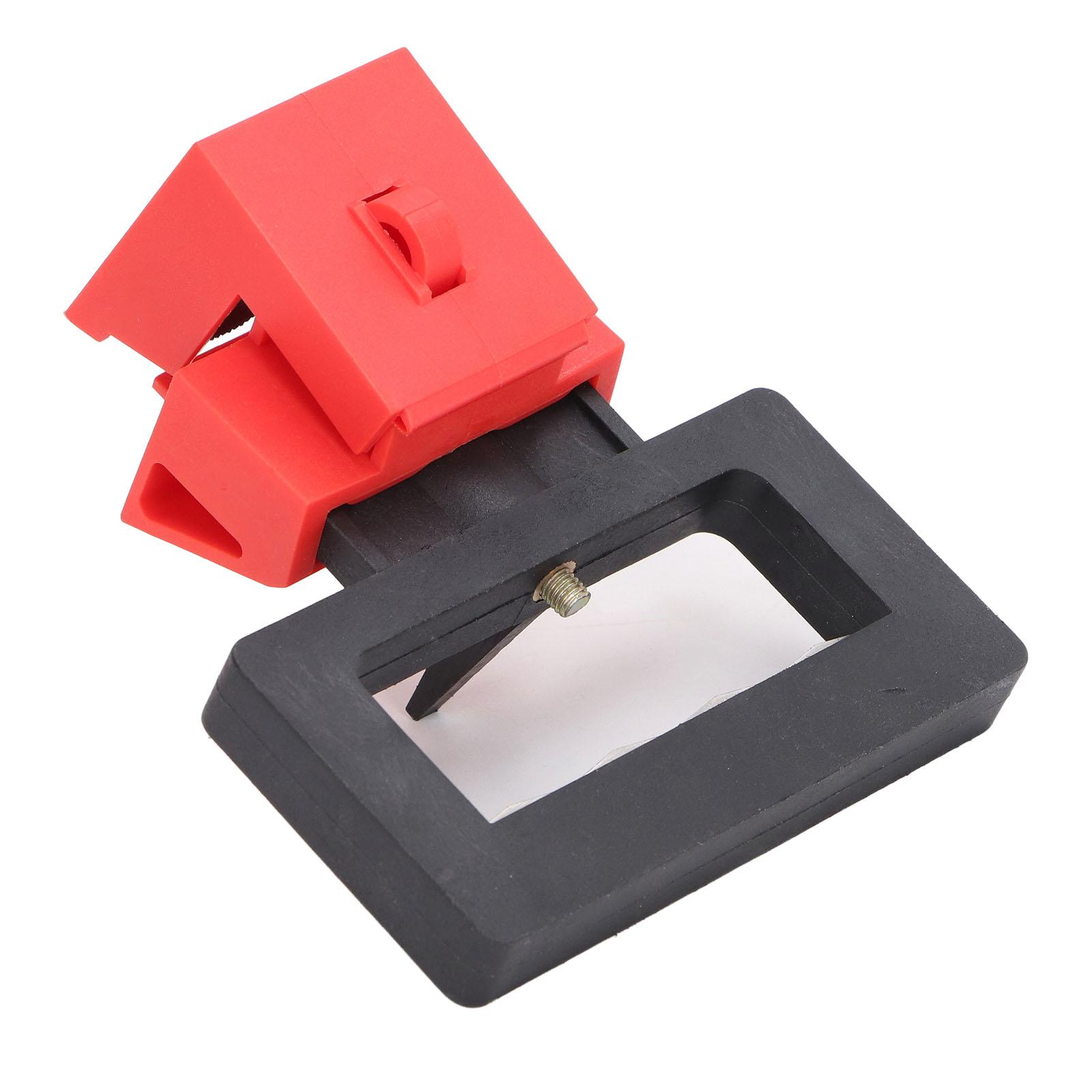 Circuit Breaker Lockout Device Clamp On Circuit Breaker Lock for Less Than Or Equal to 70mm Handle Home Hotel 480 600V
Circuit Breaker Lockout Device Clamp On Circuit Breaker Lock for Less Than Or Equal to 70mm Handle Home Hotel 480 600V