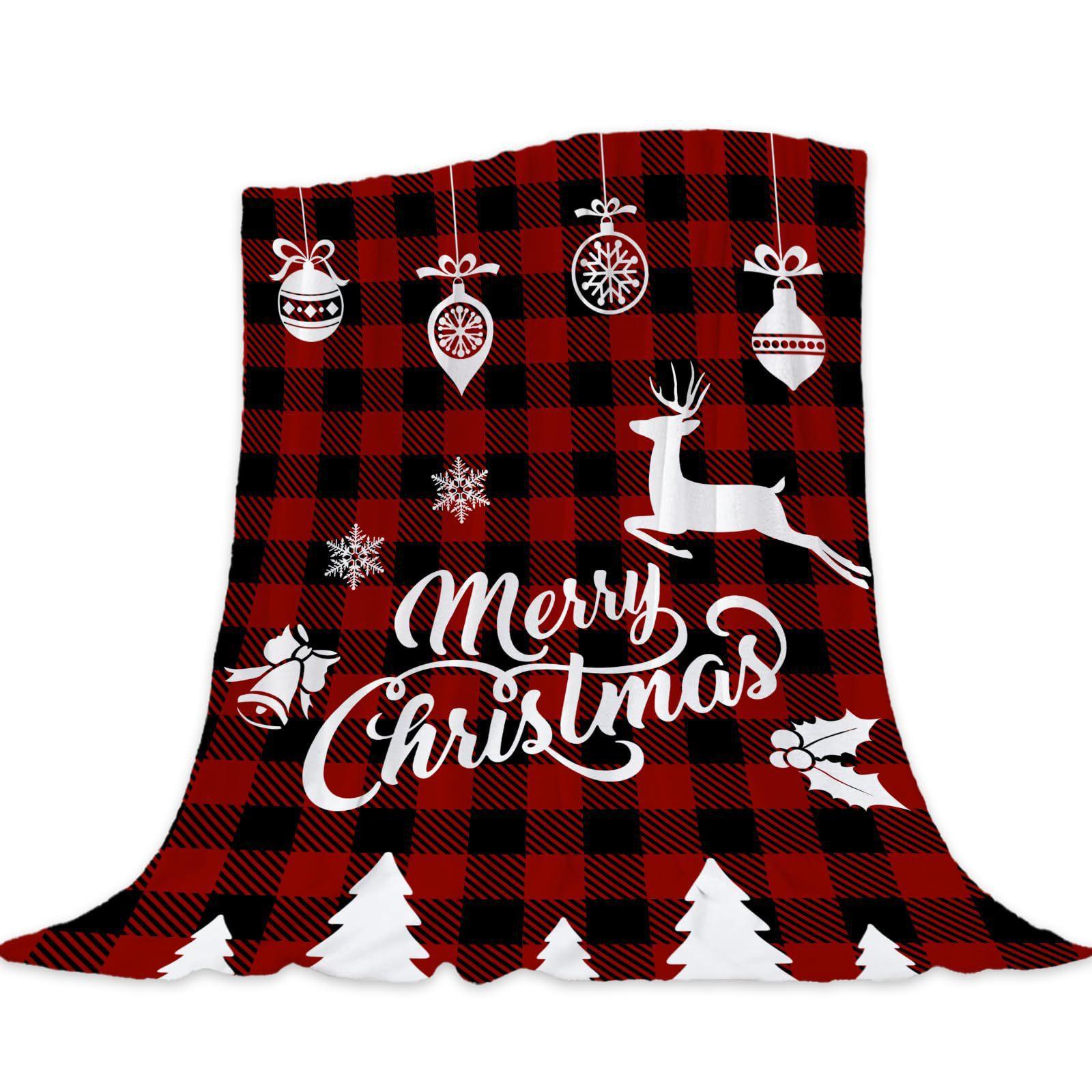 Christmas Checkered Pattern Printed Blanket for Bed Travel Camping Living Room Office Conditioning Blanket for All Seasons Gifts 75x90cm
Christmas Checkered Pattern Printed Blanket for Bed Travel Camping Living Room Office Conditioning Blanket for All Seasons Gifts 75x90cm