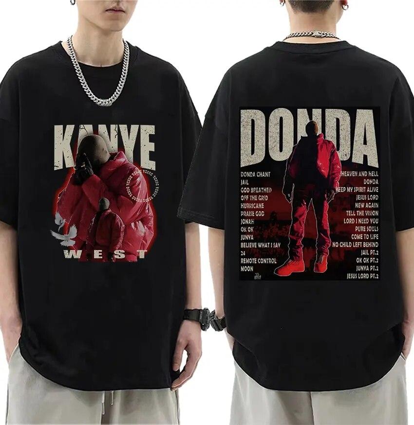 Rapper Kanye West Donda Graphic T Shirts Unisex s Hip Hop Trend Vintage T-shirt Unisex Fashion Cotton Oversized Tee Shirt Streetwear
Rapper Kanye West Donda Graphic T Shirts Unisex s Hip Hop Trend Vintage T-shirt Unisex Fashion Cotton Oversized Tee Shirt Streetwear