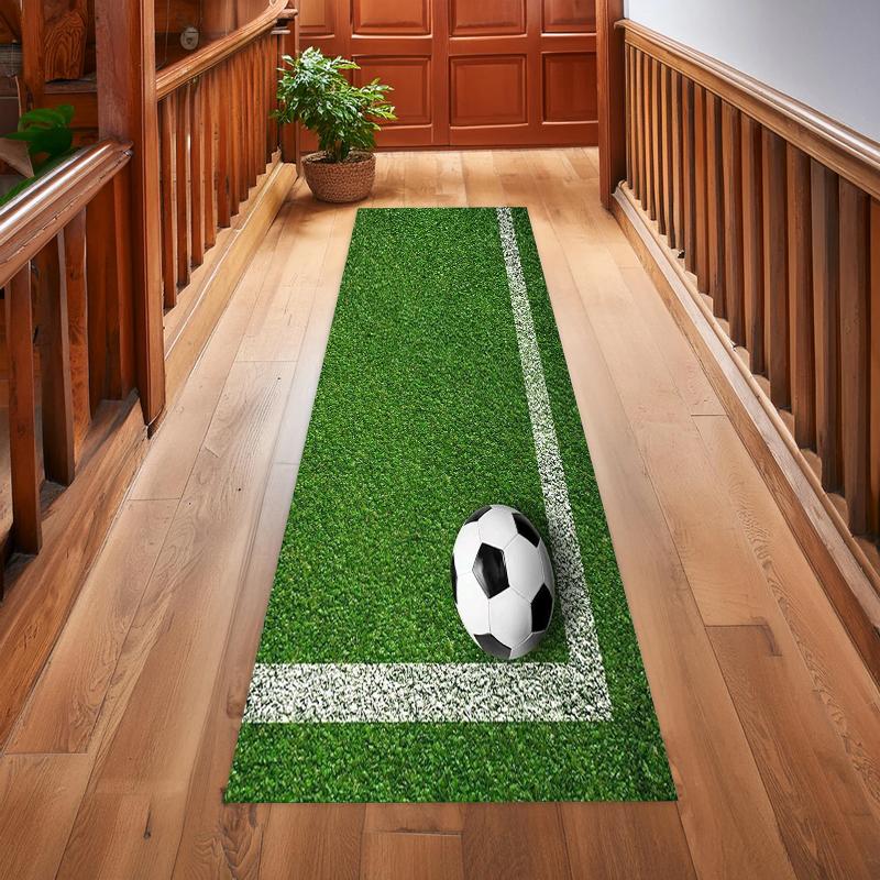 Natural Green Grass Lawn Long Runner Rug Realistic Turf Print Durable Wear-resistant Non-slip Carpet for Hallway Entryway 40X120CM
Natural Green Grass Lawn Long Runner Rug Realistic Turf Print Durable Wear-resistant Non-slip Carpet for Hallway Entryway 40X120CM