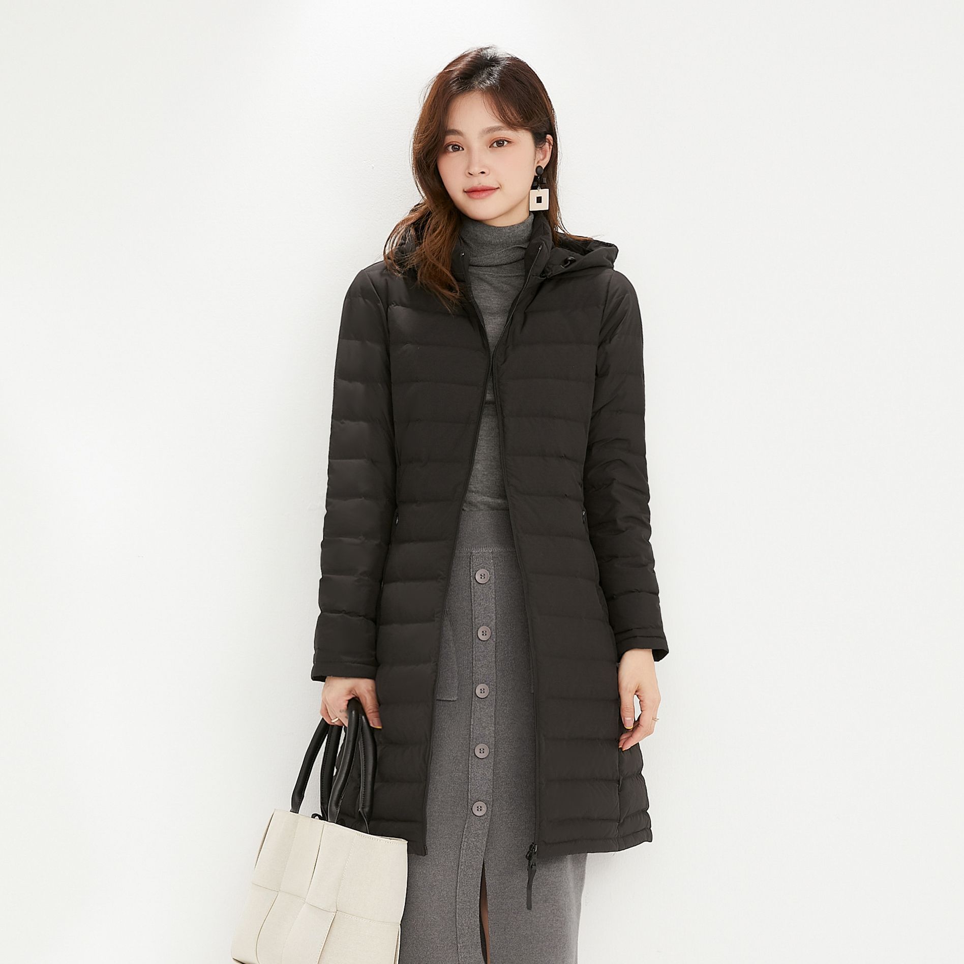 Feather New Women s 90-fleece Solid Color Women s Clothing Hooded and Hooded Seamless Down Jacket Medium and Long Large Size Jacket XXXL чорний
Feather New Women s 90-fleece Solid Color Women s Clothing Hooded and Hooded Seamless Down Jacket Medium and Long Large Size Jacket XXXL чорний