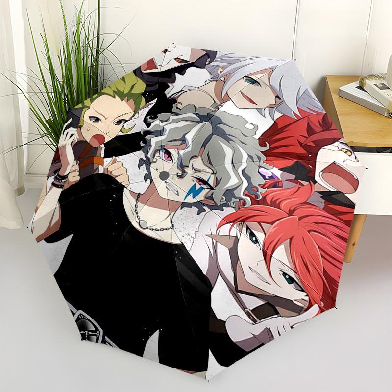 1pc Demon Slayer Tanjiro Kamado Outdoor Umbrella - Automatic Opening/Closing, Portable 3-Fold Design with 8-Rib Iron Frame - Perfect Gift for Fans, Tr
1pc Demon Slayer Tanjiro Kamado Outdoor Umbrella - Automatic Opening/Closing, Portable 3-Fold Design with 8-Rib Iron Frame - Perfect Gift for Fans, Tr