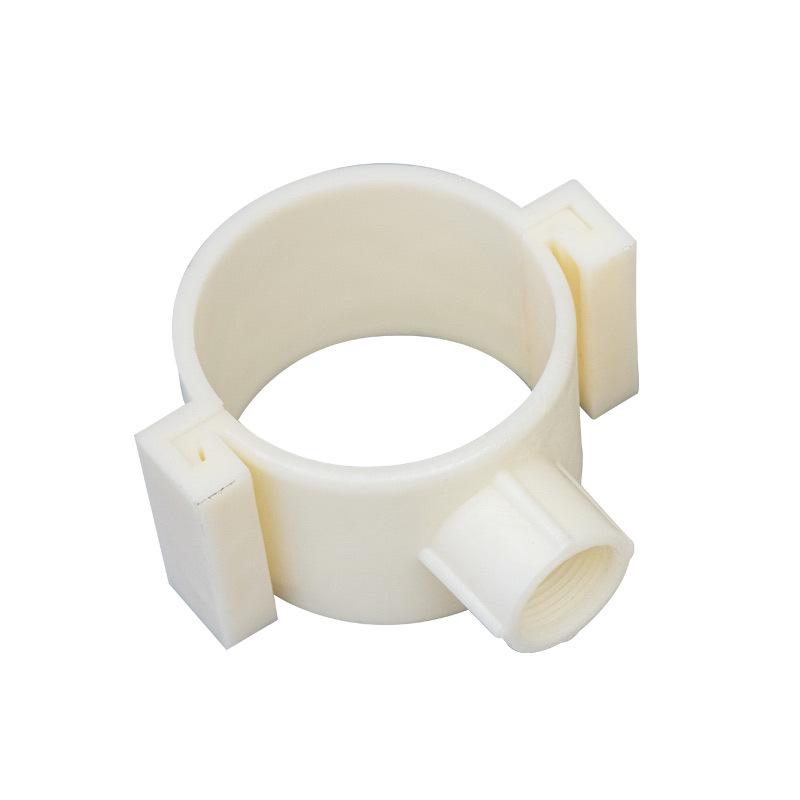 Aeration Disc Joint Clamp, ABS 6-Point Internal Thread Clip, Aerator Pipe Ring DN32 (for 40mm pipe)
Aeration Disc Joint Clamp, ABS 6-Point Internal Thread Clip, Aerator Pipe Ring DN32 (for 40mm pipe)