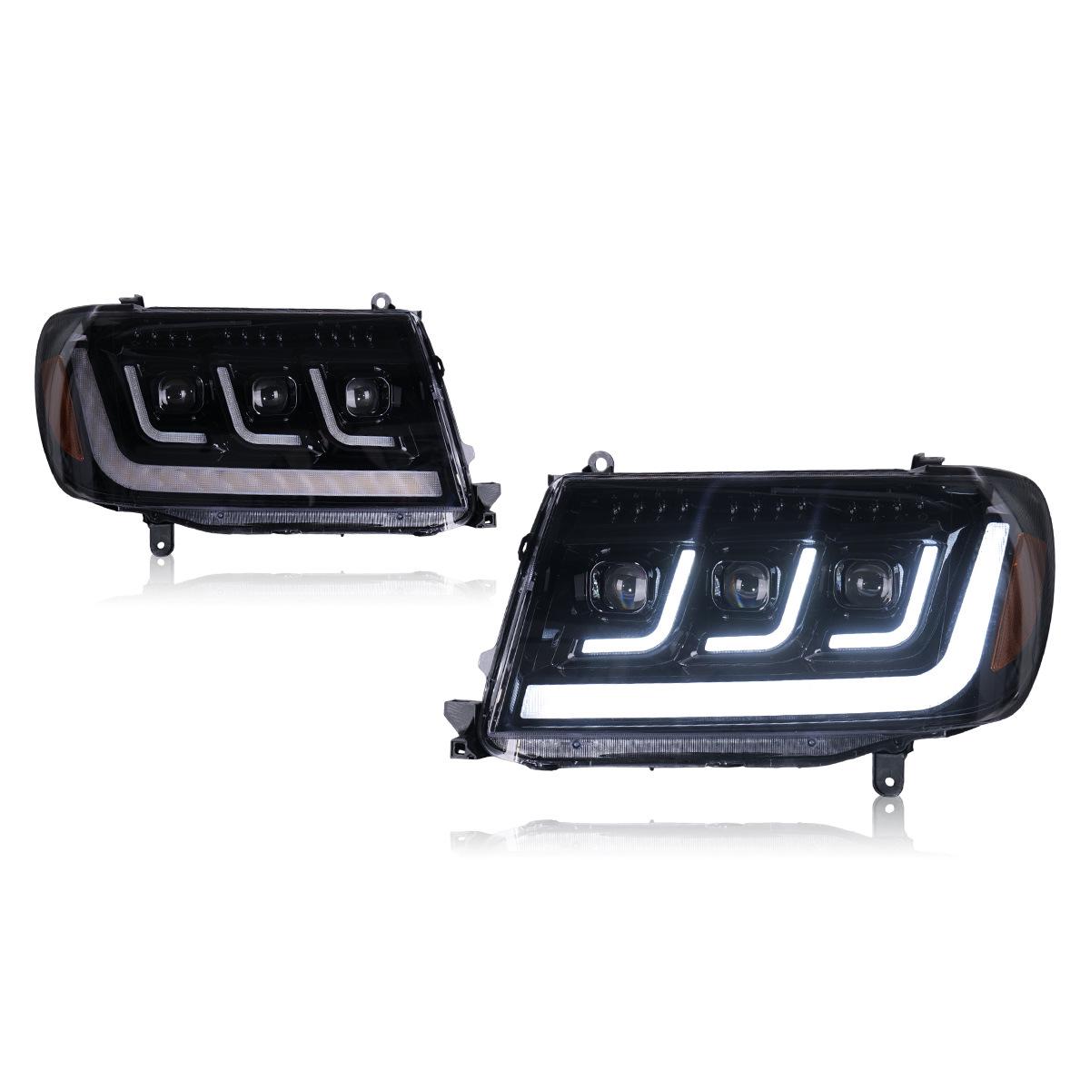 LED Flowing Turn Signal Headlight Assembly for 98-07 Toyota Land Cruiser LC100
LED Flowing Turn Signal Headlight Assembly for 98-07 Toyota Land Cruiser LC100
