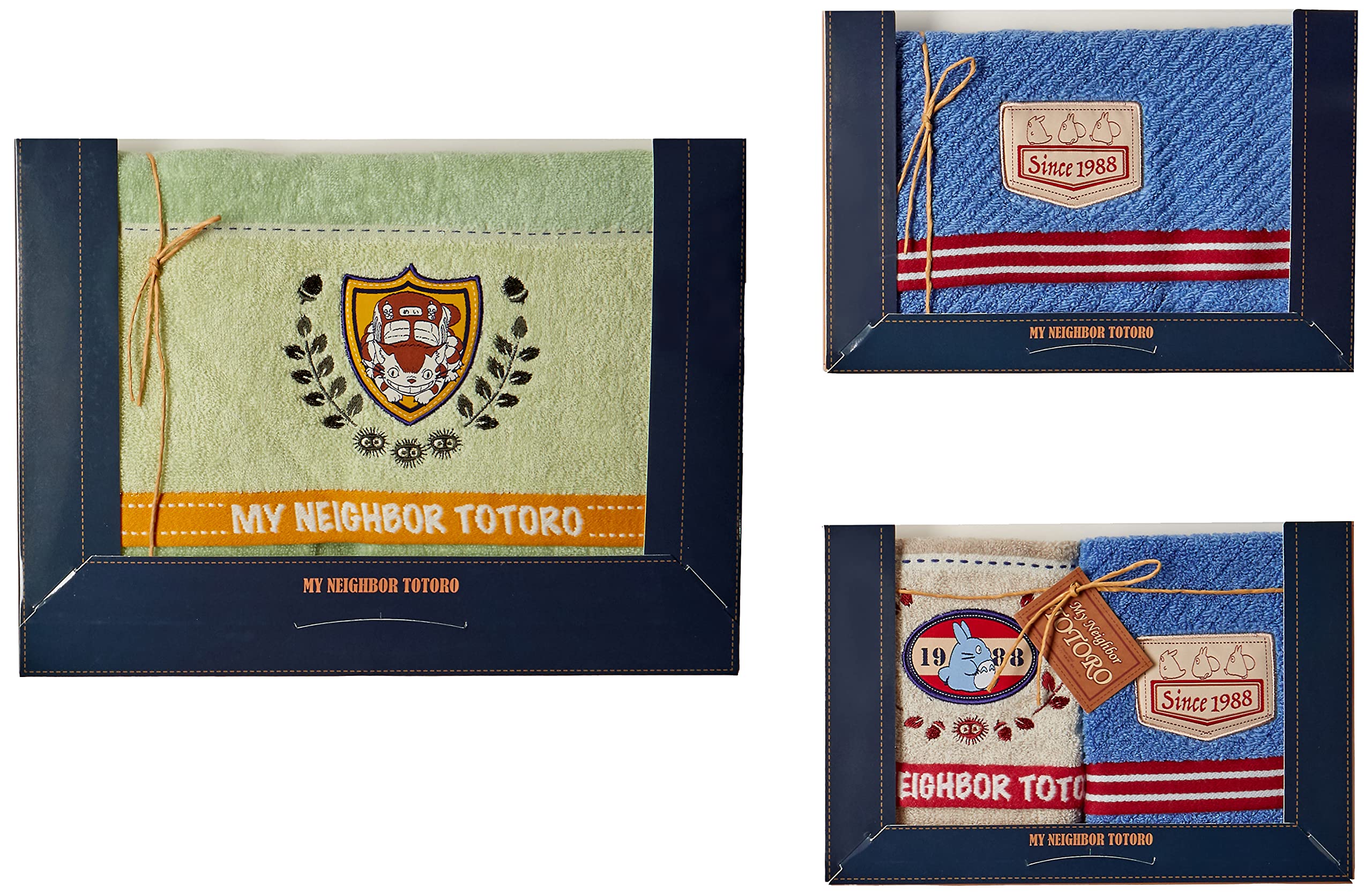 Подарочный набор полотенец Marushin Studio Ghibli Сосед Джинсовая вышивка Рука 1 Лицо 1 Банное Идеально для 1105044200 Набор, Мой Тоторо (2 Полотенца, Полотенце, Полотенце),
Подарочный набор полотенец Marushin Studio Ghibli Сосед Джинсовая вышивка Рука 1 Лицо 1 Банное Идеально для 1105044200 Набор, Мой Тоторо (2 Полотенца, Полотенце, Полотенце),