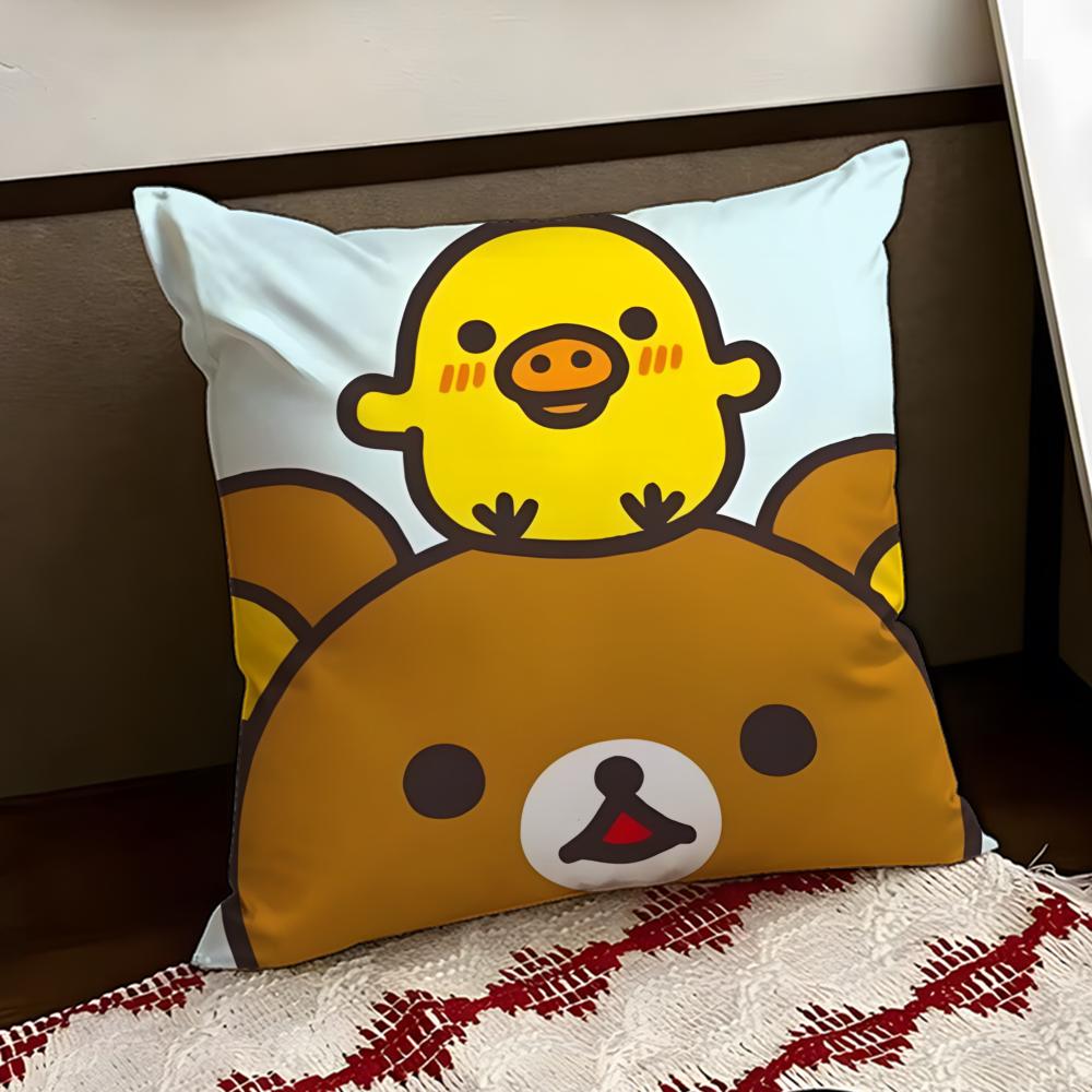 RRilakkuma Милая Наволочка Двусторонняя Мягкая Прочная Подушка Чехол для Дома Автомобиля Многоцелевое Использование для Повседневного Комфорта 30X30cm
RRilakkuma Милая Наволочка Двусторонняя Мягкая Прочная Подушка Чехол для Дома Автомобиля Многоцелевое Использование для Повседневного Комфорта 30X30cm