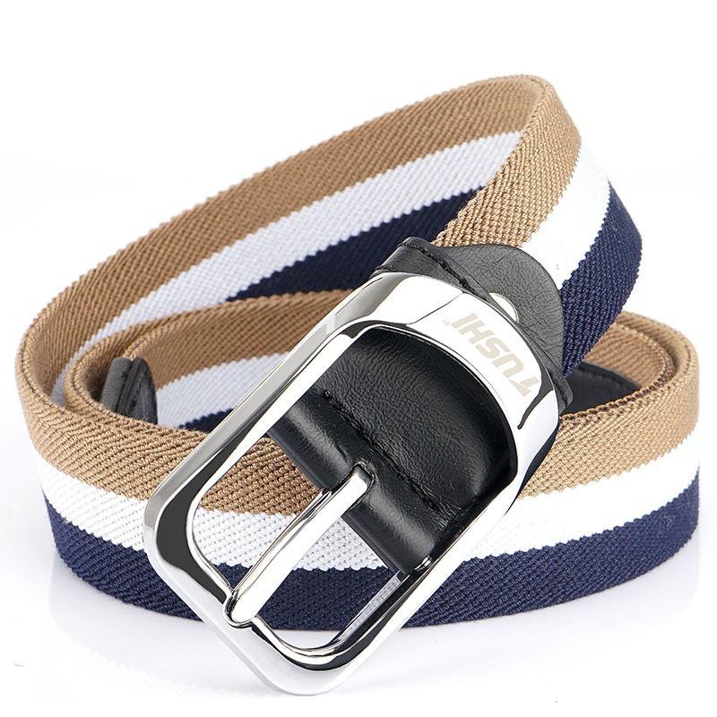 TUSHI Canvas Elastic Waist Belt Men Women Needle Buckle Young Students Knitted 105cm
TUSHI Canvas Elastic Waist Belt Men Women Needle Buckle Young Students Knitted 105cm