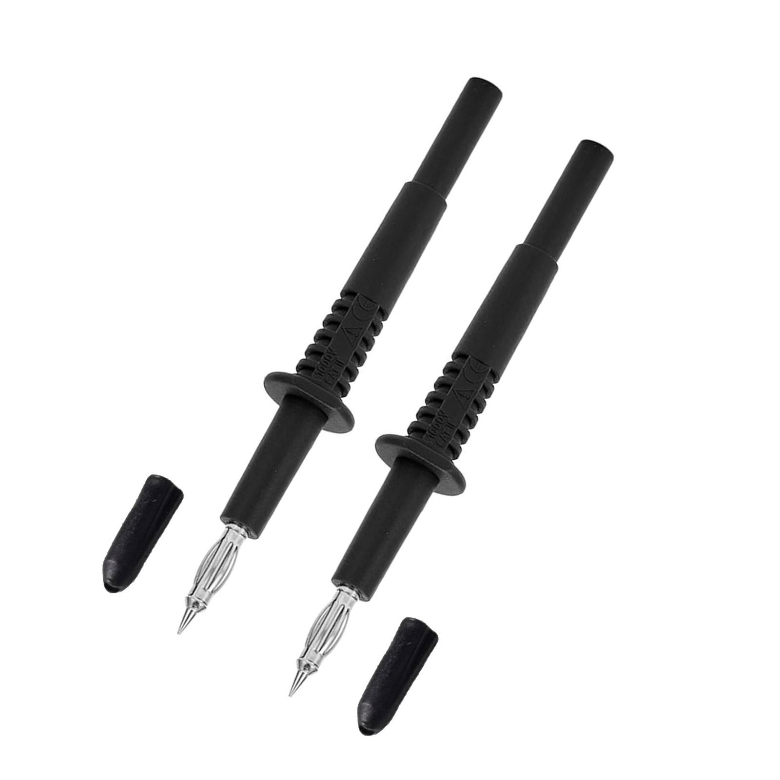 2pc 4mm Accuracy Test Clients Laboratory Grade Instrument Probes Counter Aging PVC Construction for Multimeters
2pc 4mm Accuracy Test Clients Laboratory Grade Instrument Probes Counter Aging PVC Construction for Multimeters