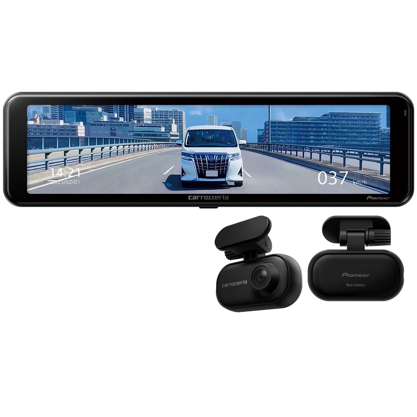 Pioneer Drive Recorder Mirror Type 11-дюймовий IPS LCD 2 передні та задні камери Мільйони пікселів спереду та ззаду Сумісність із моніторингом паркування Оснащено
Pioneer Drive Recorder Mirror Type 11-дюймовий IPS LCD 2 передні та задні камери Мільйони пікселів спереду та ззаду Сумісність із моніторингом паркування Оснащено