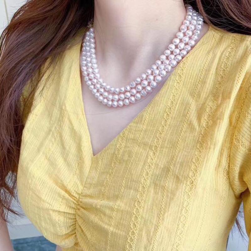 Fashion Women s Natural Freshwater Pearl Necklace Women s Alloy Fashion Jewelry Geometric Pearl Collar Chain
Fashion Women s Natural Freshwater Pearl Necklace Women s Alloy Fashion Jewelry Geometric Pearl Collar Chain