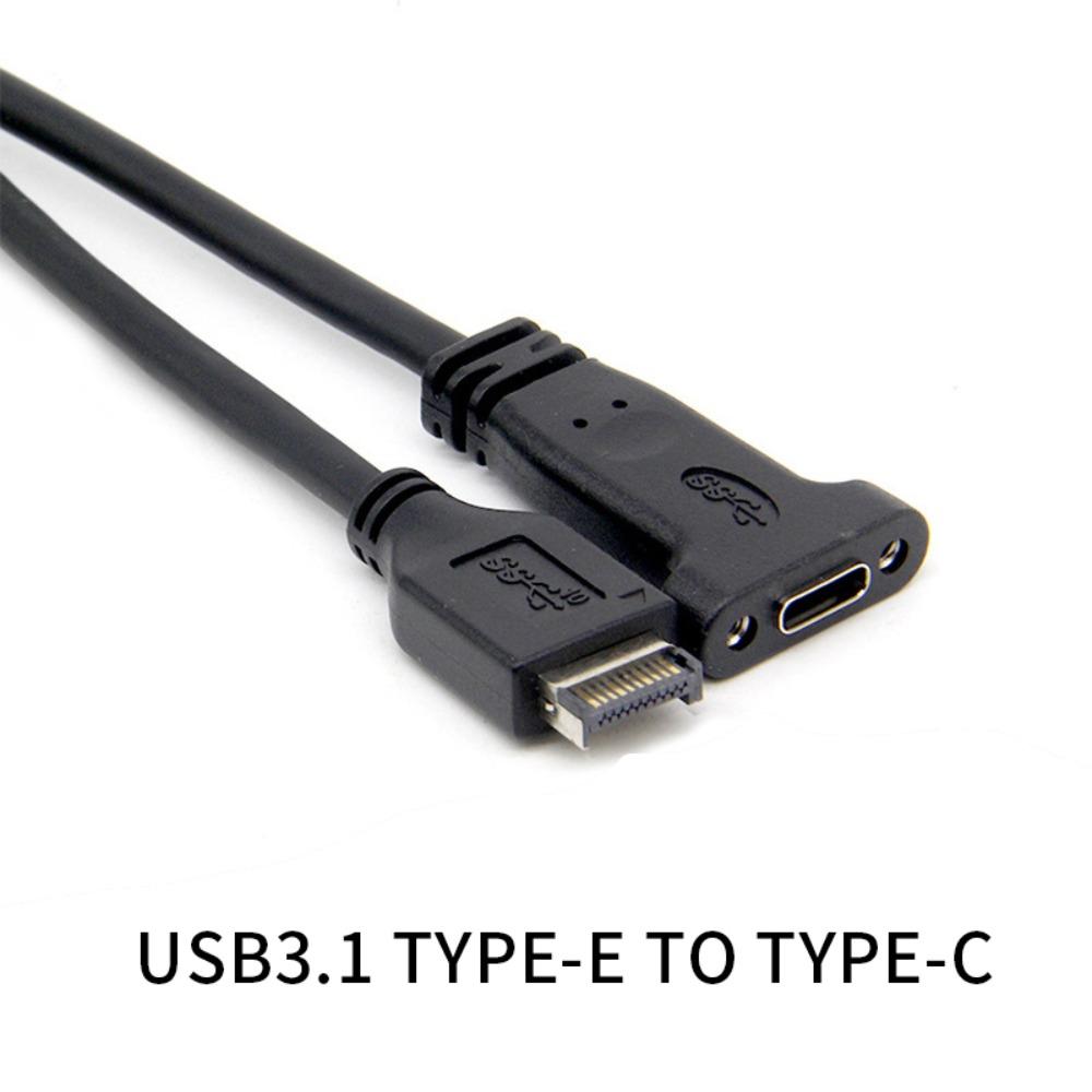 Extended Cable Type-E To Type-C Extension Cable USB3.1 Adapter Line Motherboard Extension Cord
Extended Cable Type-E To Type-C Extension Cable USB3.1 Adapter Line Motherboard Extension Cord
