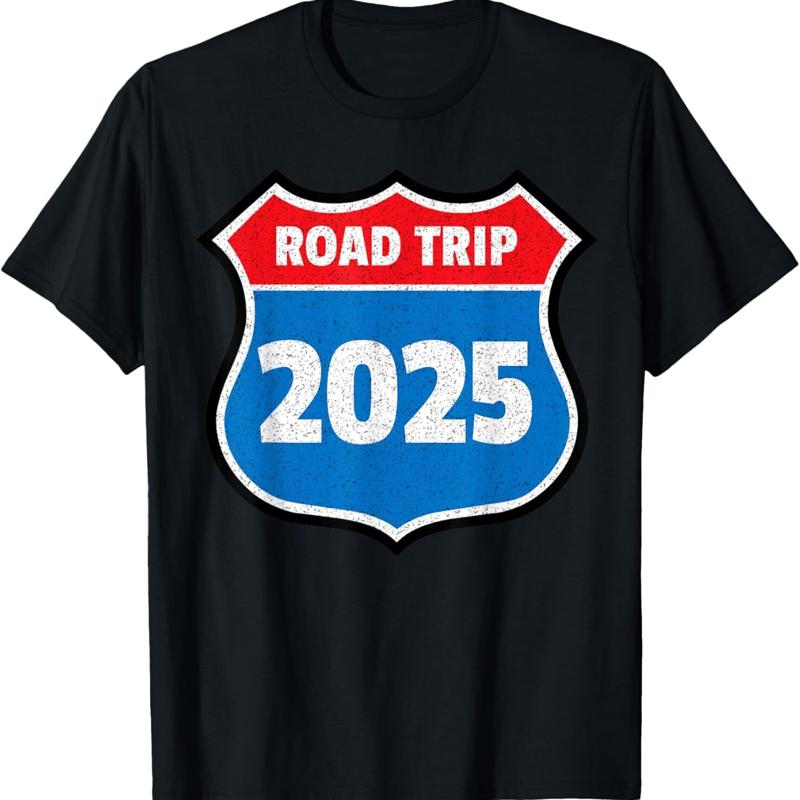 Road Trip 2025 Sign Family Group Matching Distressed T Shirt - Men s Summer Cotton Graphic Tee 5XL
Road Trip 2025 Sign Family Group Matching Distressed T Shirt - Men s Summer Cotton Graphic Tee 5XL