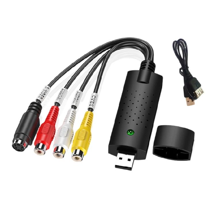 USB 2.0 Sound Video Converter Video Capture Card Box VCR TV to Digital Converter 720x480@30fps For PC 1
USB 2.0 Sound Video Converter Video Capture Card Box VCR TV to Digital Converter 720x480@30fps For PC 1