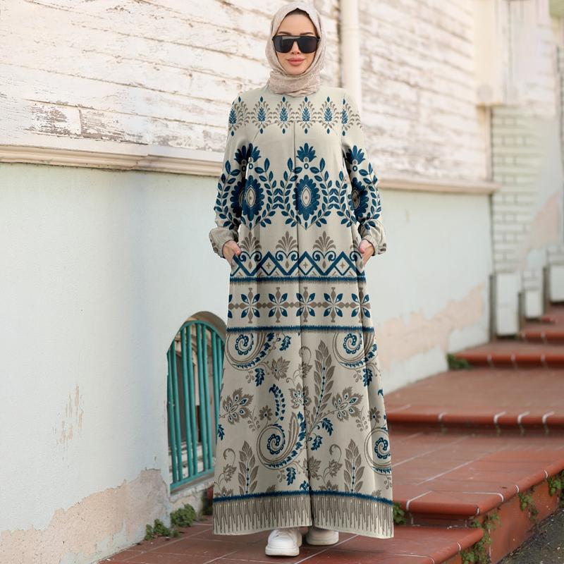 Muslim Women s Robe, Loose, Casual Style, Comfortable, Breathable, More Comfortable to Wear, New Arrival S бежевий
Muslim Women s Robe, Loose, Casual Style, Comfortable, Breathable, More Comfortable to Wear, New Arrival S бежевий