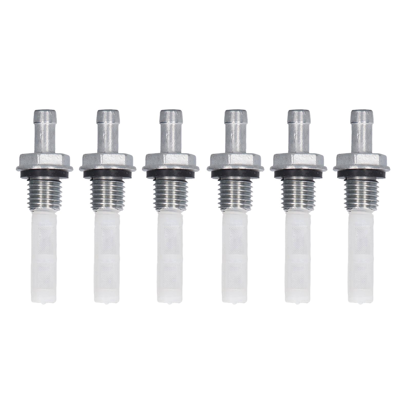6Pcs Gas Tank Joint Filter Aluminum Alloy Oil Tank Joint Filter Replacement for Gx120 Gx160 Gx200
6Pcs Gas Tank Joint Filter Aluminum Alloy Oil Tank Joint Filter Replacement for Gx120 Gx160 Gx200