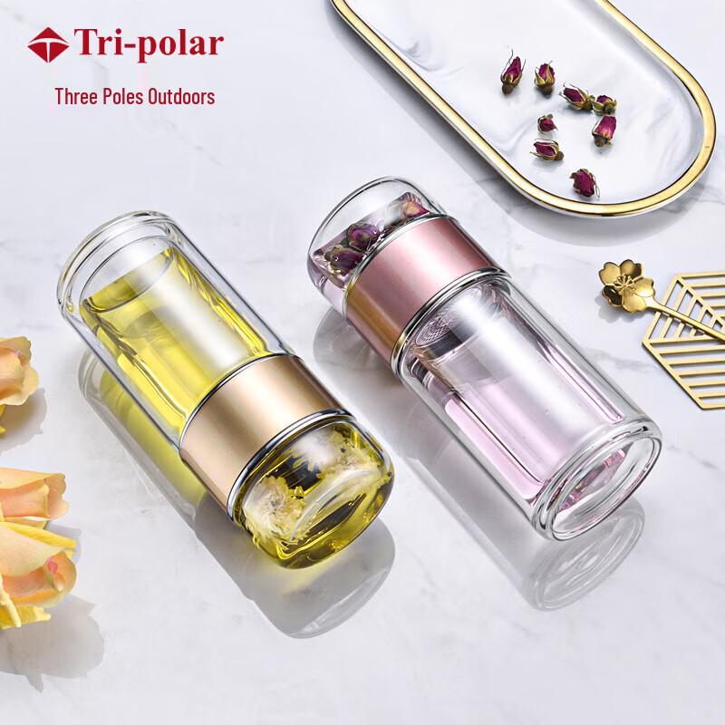 Sanji Outdoor TP3625 Double-Wall Tea Infuser Glass Bottle 420ML
Sanji Outdoor TP3625 Double-Wall Tea Infuser Glass Bottle 420ML