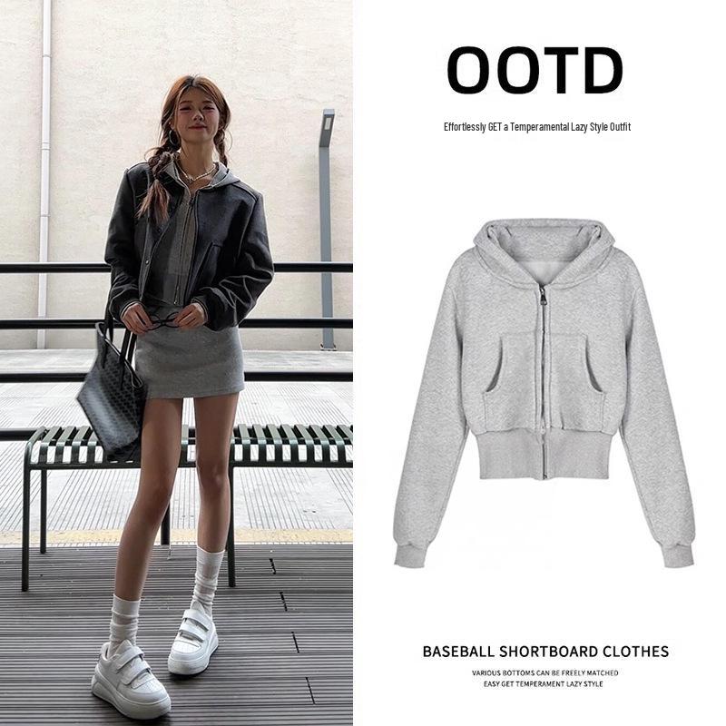 Women s Navy Blue Baseball Collar Short Jacket - 2025 Autumn Collection, Petite Straight Shoulder Style L Autumn/Minimalist/Korean Style
Women s Navy Blue Baseball Collar Short Jacket - 2025 Autumn Collection, Petite Straight Shoulder Style L Autumn/Minimalist/Korean Style