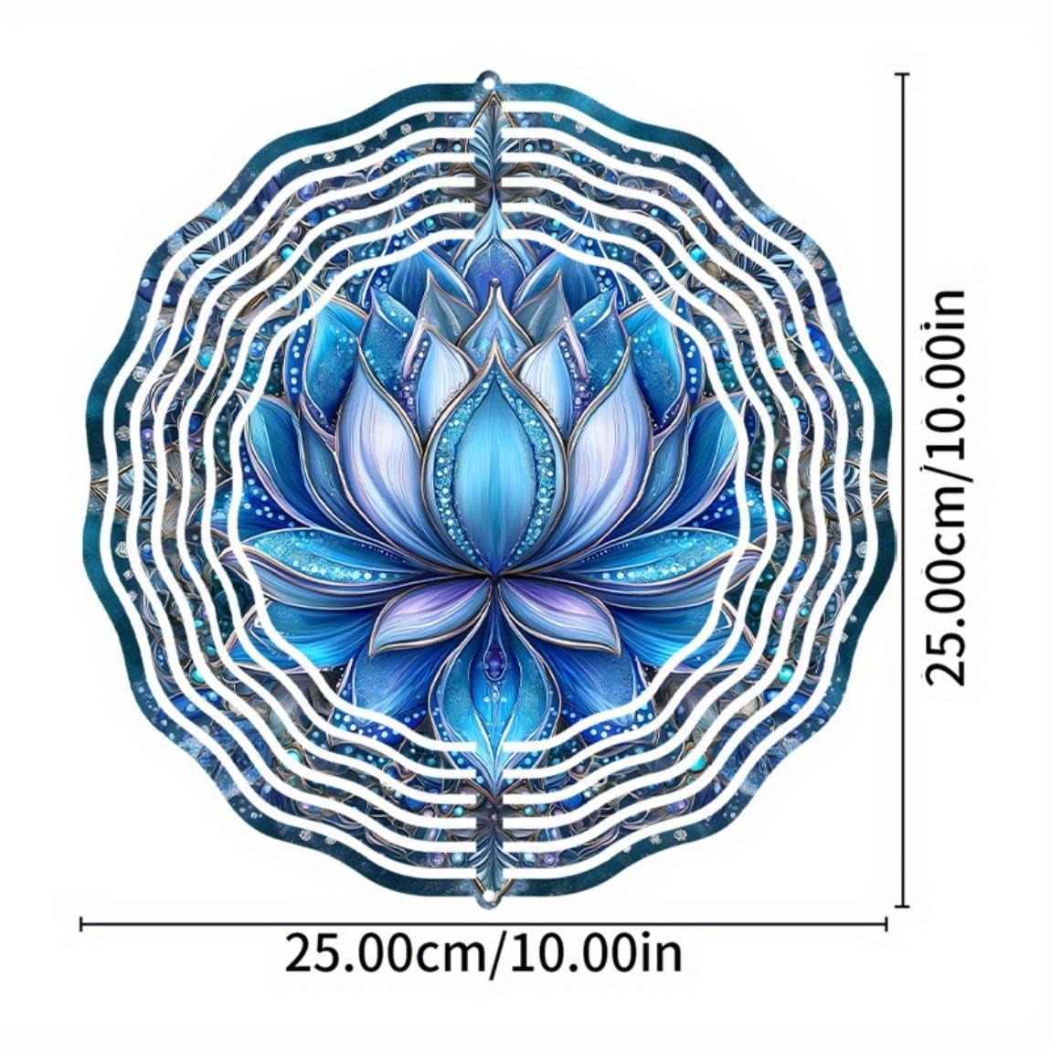 Металлический колокольчик 10 дюймов с дизайном лотоса для уличного и комнатного сада, веранды, патио, декора. Не требует питания. Праздничный подарок. Домашнее украшение. 01A
Металлический колокольчик 10 дюймов с дизайном лотоса для уличного и комнатного сада, веранды, патио, декора. Не требует питания. Праздничный подарок. Домашнее украшение. 01A