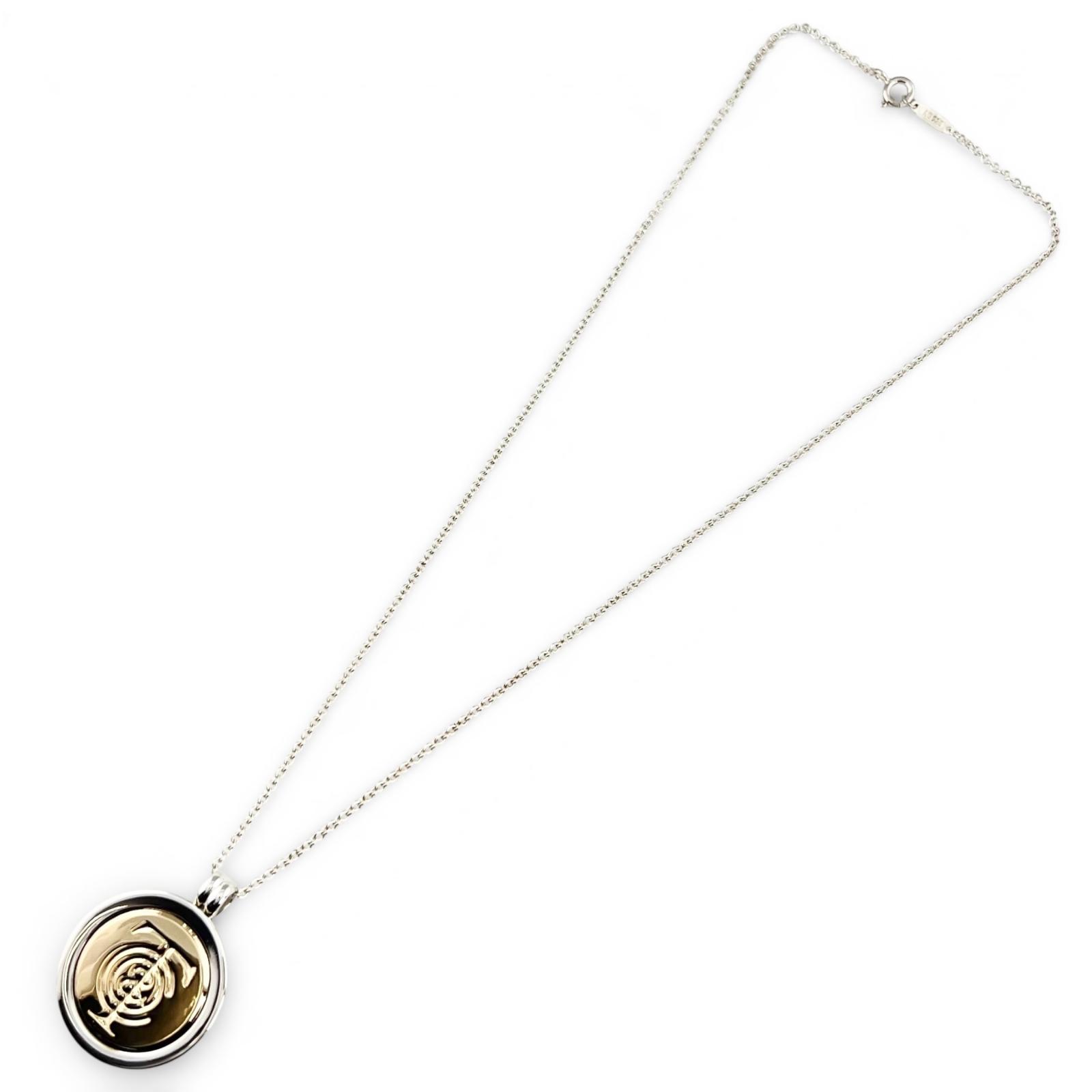 Great TIFFANY&Co. Necklace Combi T&C Coin Silver 925 Women Used
Great TIFFANY&Co. Necklace Combi T&C Coin Silver 925 Women Used