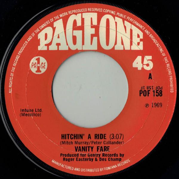 7-дюймовая пластинка VANITY FARE - Hitchin A Ride POF158 Страница 1 1969 Великобритания Рок Б/у
7-дюймовая пластинка VANITY FARE - Hitchin A Ride POF158 Страница 1 1969 Великобритания Рок Б/у