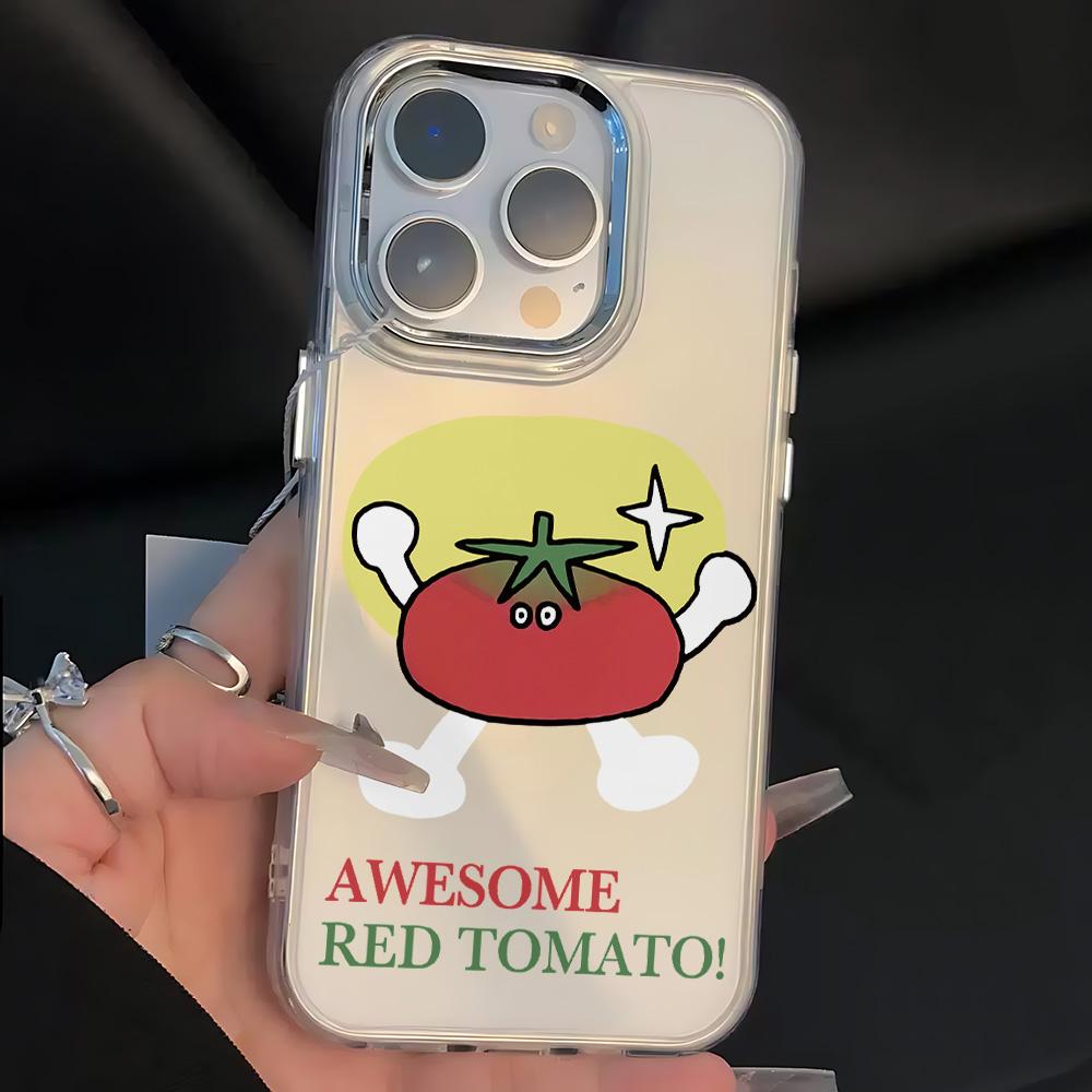 Art Cute Tomato Can Graffiti Phone Case For IPhone 17 16e 16 15 14 13 12 11 Mini Pro Max X XR XSMAX 8 7 Air Plus Soft Cover iPhone XSMax
Art Cute Tomato Can Graffiti Phone Case For IPhone 17 16e 16 15 14 13 12 11 Mini Pro Max X XR XSMAX 8 7 Air Plus Soft Cover iPhone XSMax