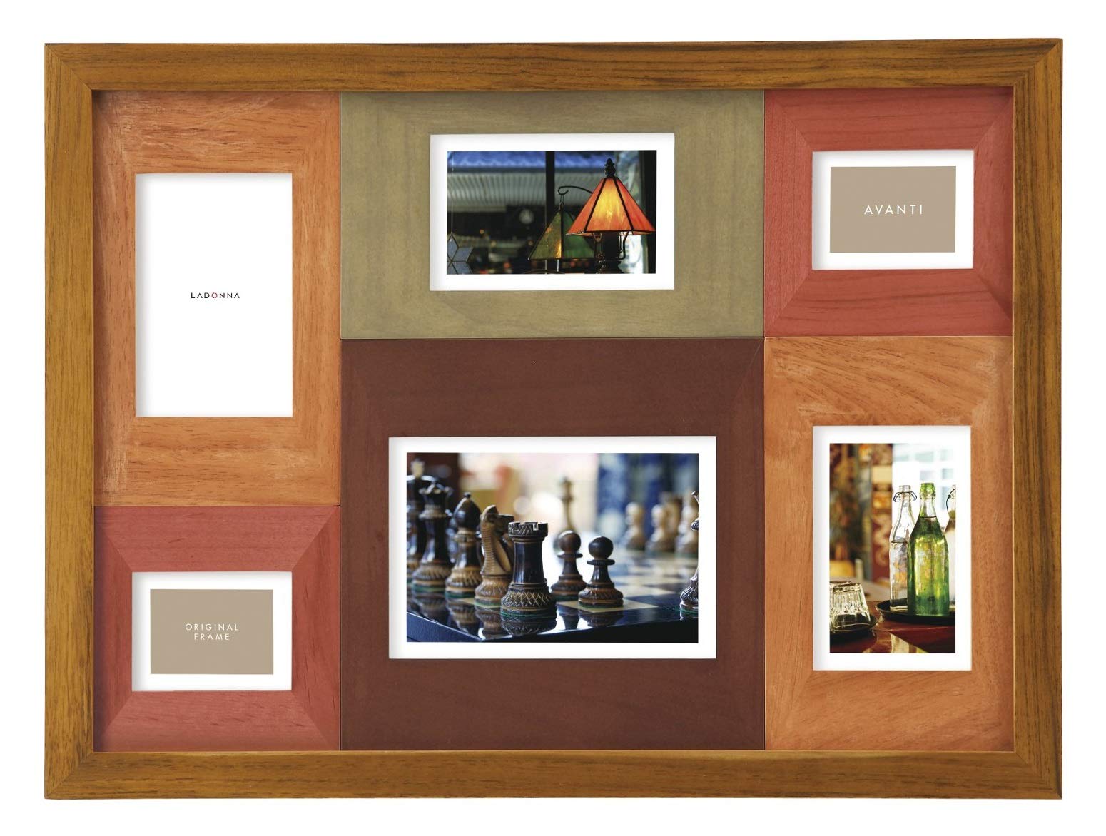 LADONNA Photo Frame Wooden x P x Mini x Brown 082384 CW37-60-BR Multi-sided (2L 2, 2, 1) коричневий
LADONNA Photo Frame Wooden x P x Mini x Brown 082384 CW37-60-BR Multi-sided (2L 2, 2, 1) коричневий