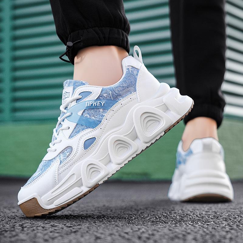 2025 new thick-soled breathable dad shoes men s casual shoes trend sports increase trend Korean version of white shoes 39
2025 new thick-soled breathable dad shoes men s casual shoes trend sports increase trend Korean version of white shoes 39