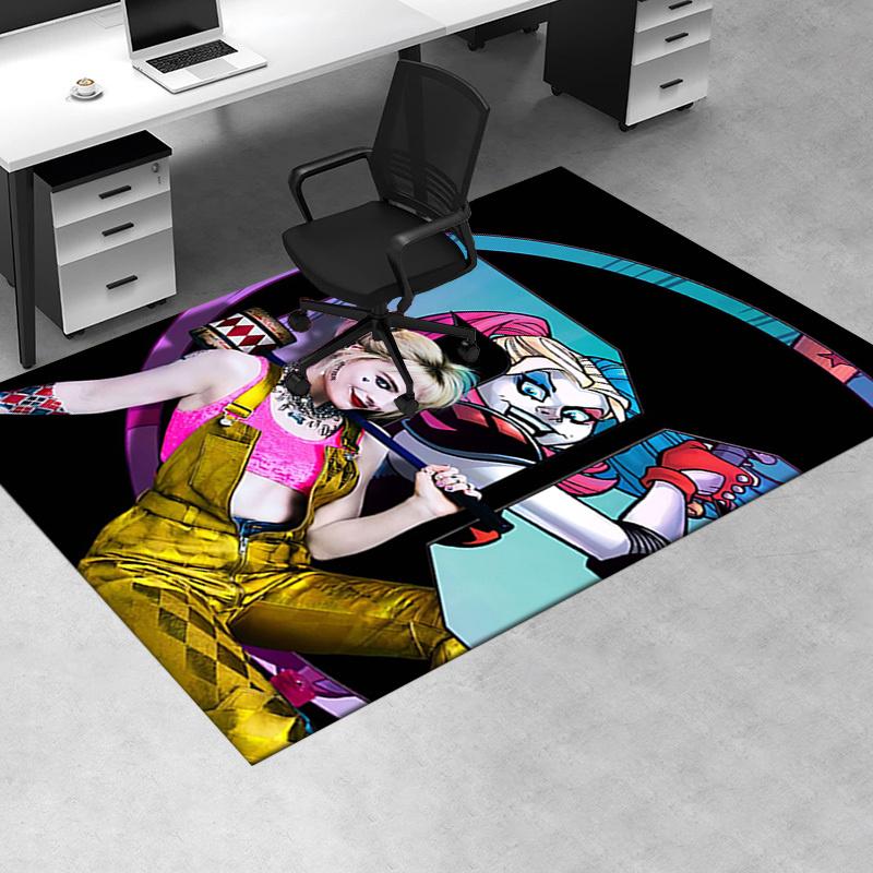 Harley Quinn Inspired Costume Set: Pink Top & Yellow Overalls for Cosplay Events Office Mat Home Decor Office Desk Chair Rugs Chair Carpet f 60cm by 90cm
Harley Quinn Inspired Costume Set: Pink Top & Yellow Overalls for Cosplay Events Office Mat Home Decor Office Desk Chair Rugs Chair Carpet f 60cm by 90cm