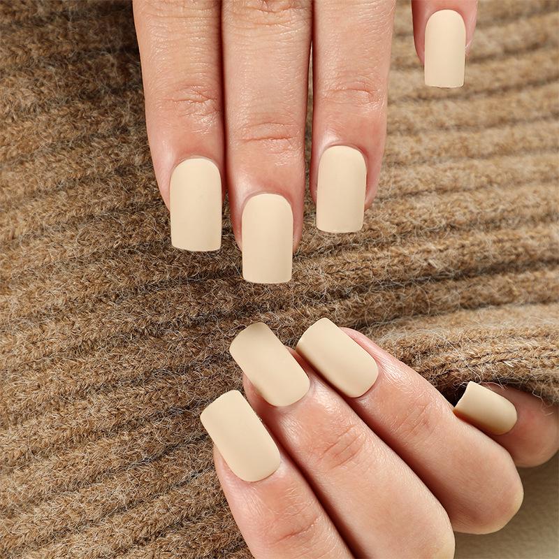 Frosted Rectangular Press-On Nail Art Stickers
Frosted Rectangular Press-On Nail Art Stickers