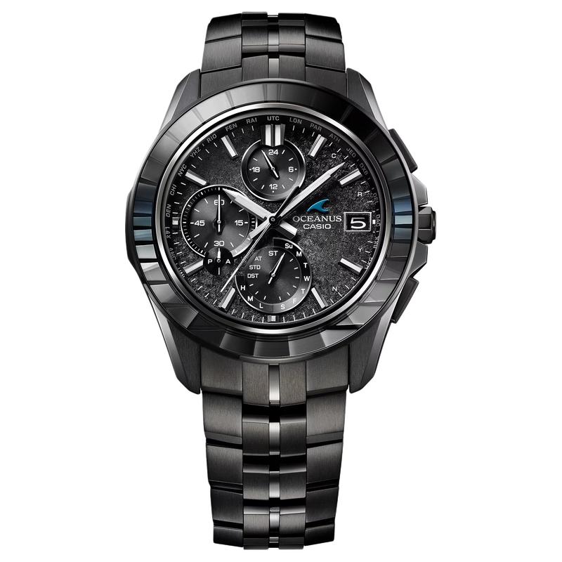 CASIO Manta S7000 series 100 meters waterproof solar Quartz titanium strap men s watch black dial OCW-S7000CN-1AJF чорний
CASIO Manta S7000 series 100 meters waterproof solar Quartz titanium strap men s watch black dial OCW-S7000CN-1AJF чорний