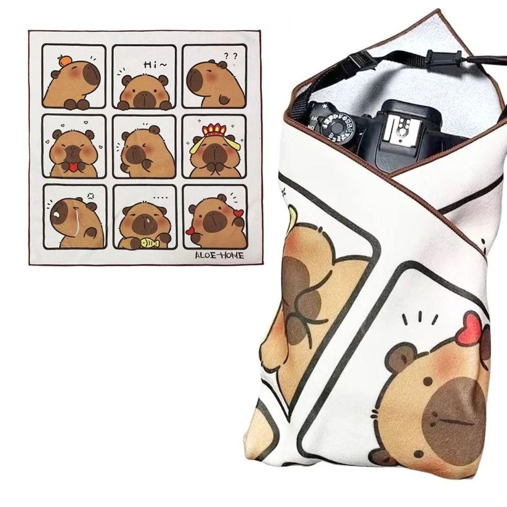Capybara Magic Folding Cloth Cartoon Camera Cover Protective Wrap Wrap Cloth Digital Computer
Capybara Magic Folding Cloth Cartoon Camera Cover Protective Wrap Wrap Cloth Digital Computer