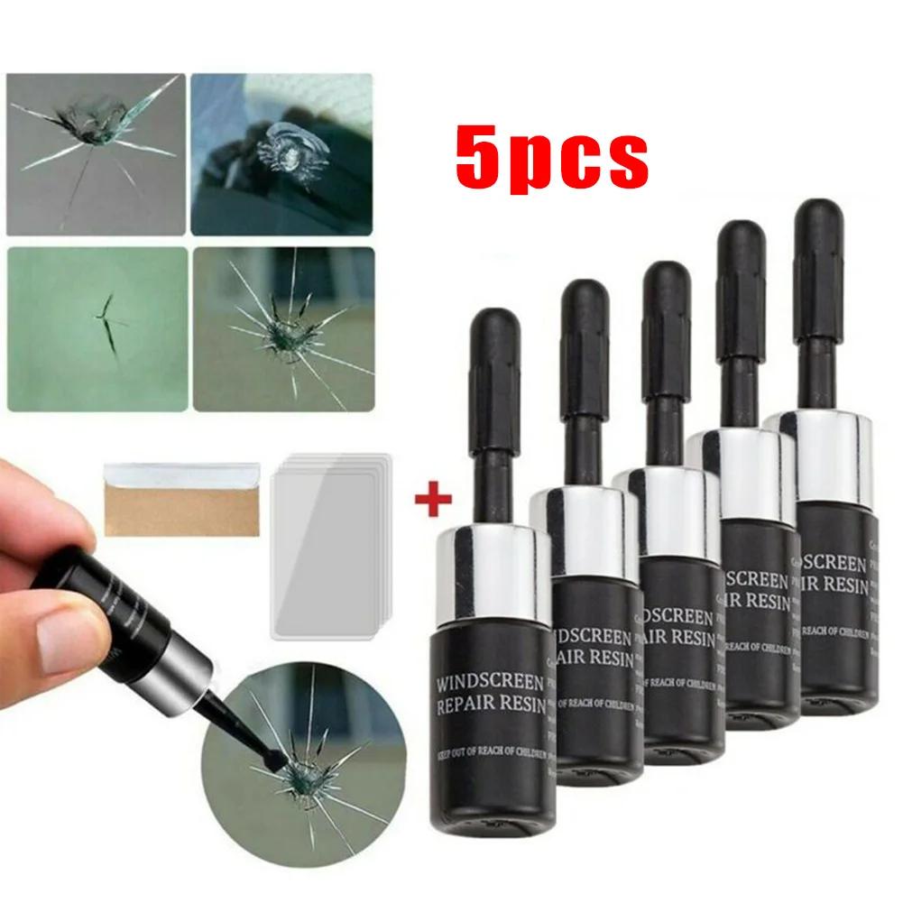 5PCS Automotive Glass For NANO Repair Fluid Reusable Car Windshield Resin Crack Tool Kit Brand New And High Quality Black Bottle CHINA
5PCS Automotive Glass For NANO Repair Fluid Reusable Car Windshield Resin Crack Tool Kit Brand New And High Quality Black Bottle CHINA
