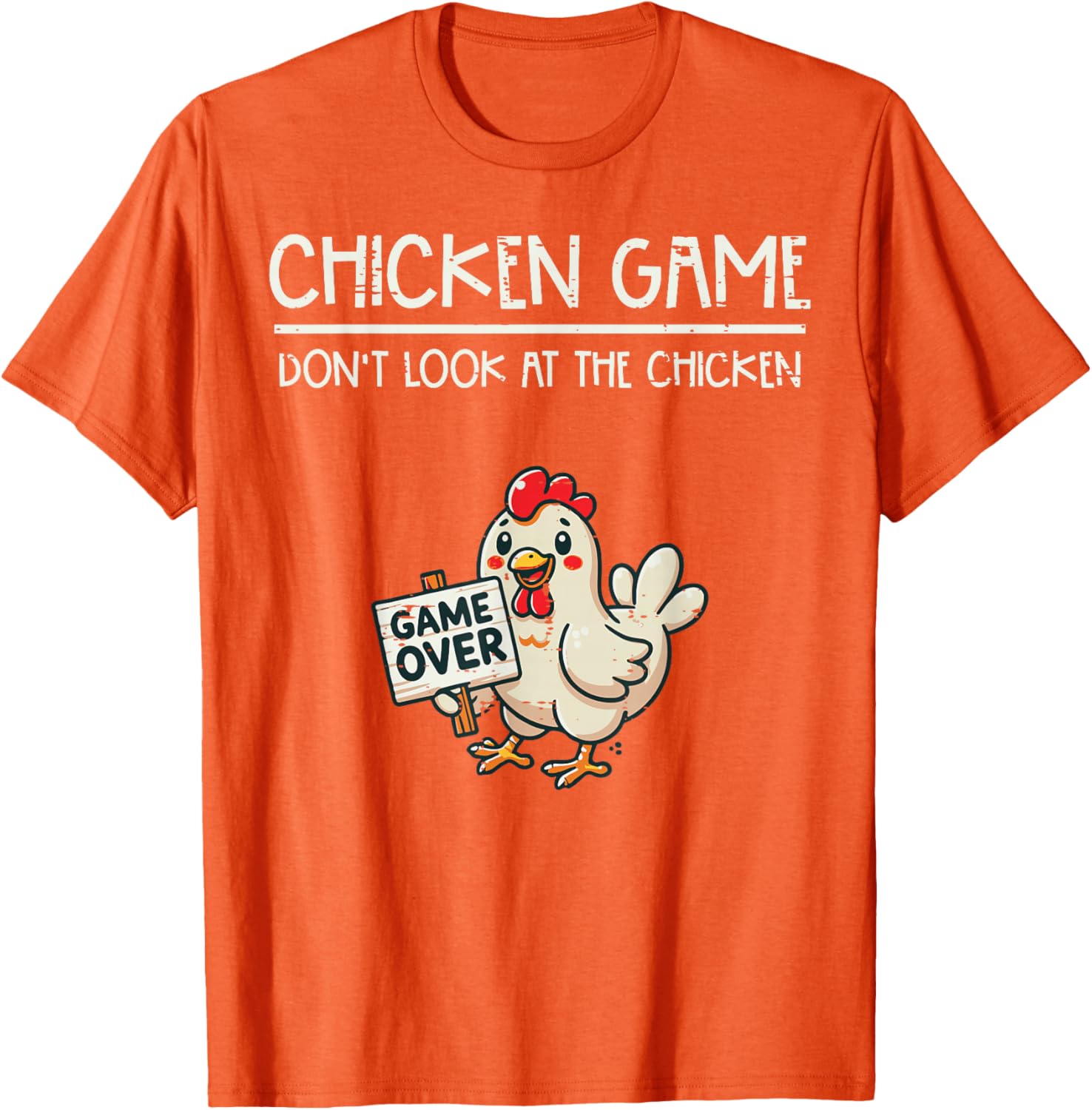Chicken Game Dont Look At The Chicken Funny Graphic TShirt Casual Cotton Tee for Men Women 4XL
Chicken Game Dont Look At The Chicken Funny Graphic TShirt Casual Cotton Tee for Men Women 4XL