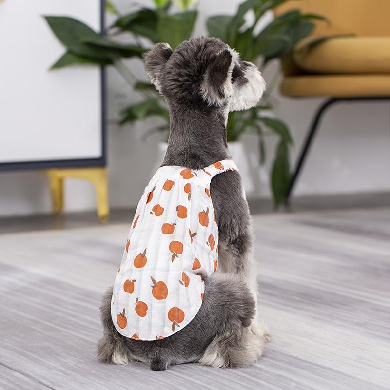 Factory direct sales, summer pet dog clothes, pure cotton suspenders, fruit printed vest, fruit pattern 2XL червоний
Factory direct sales, summer pet dog clothes, pure cotton suspenders, fruit printed vest, fruit pattern 2XL червоний