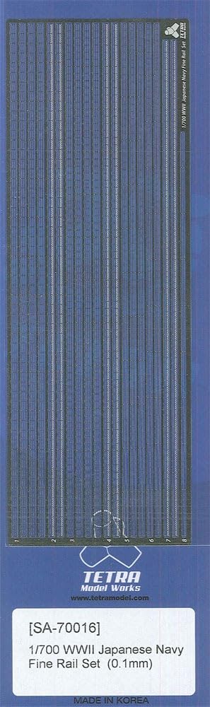 Tetra Model Серия SA Вторая мировая война Япония Леерное ограждение Пластиковые детали для сборной модели SA7016 1/700 т0,1мм
Tetra Model Серия SA Вторая мировая война Япония Леерное ограждение Пластиковые детали для сборной модели SA7016 1/700 т0,1мм
