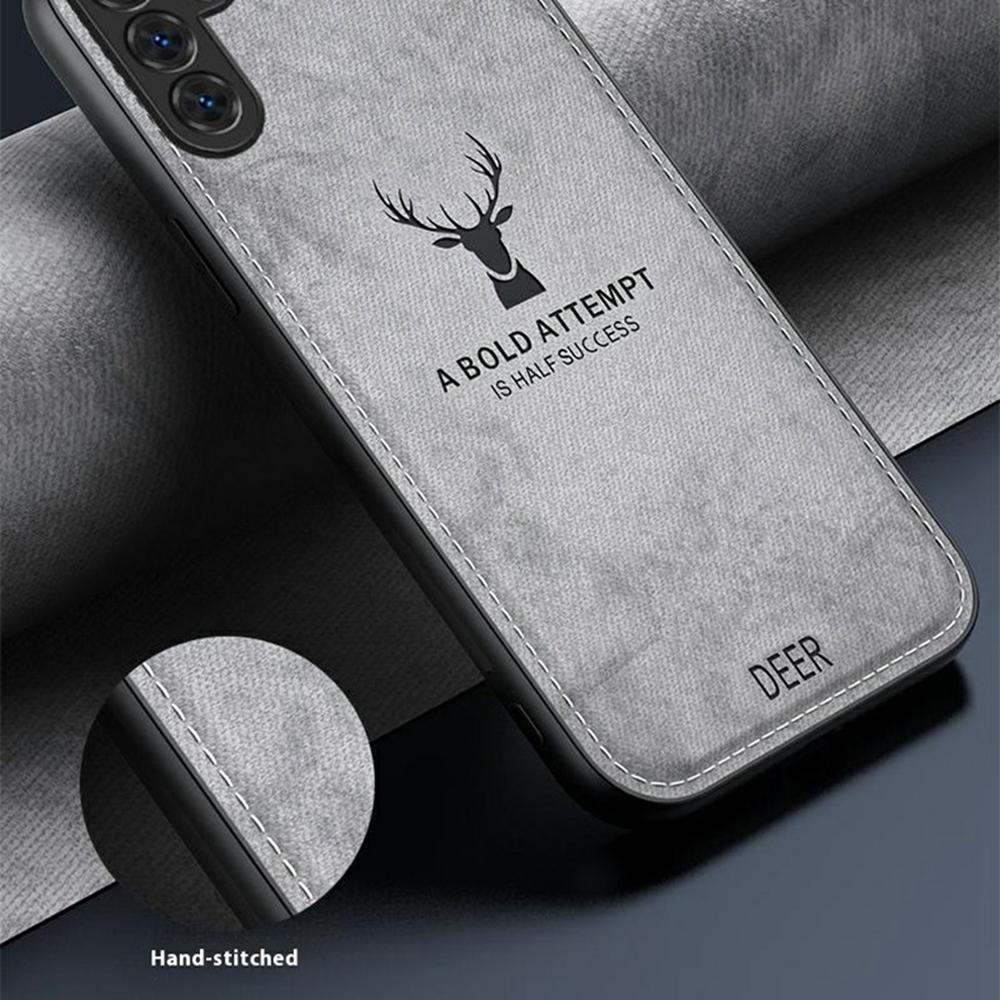 For Samsung Galaxy S25+ Case Deer Pattern Cloth Texture PU Leather Hybrid Phone Cover Blue
For Samsung Galaxy S25+ Case Deer Pattern Cloth Texture PU Leather Hybrid Phone Cover Blue