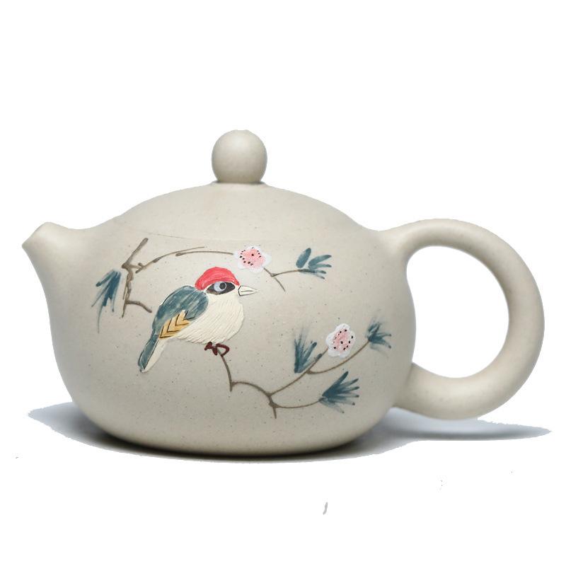 200 мл Исинский фиолетовый глиняный чайник для заваривания чая в виде цветка и птицы, чайник из необработанной руды, овечий жир, белый нефрит, глиняный чайник, чайный набор «Цзыша»
200 мл Исинский фиолетовый глиняный чайник для заваривания чая в виде цветка и птицы, чайник из необработанной руды, овечий жир, белый нефрит, глиняный чайник, чайный набор «Цзыша»