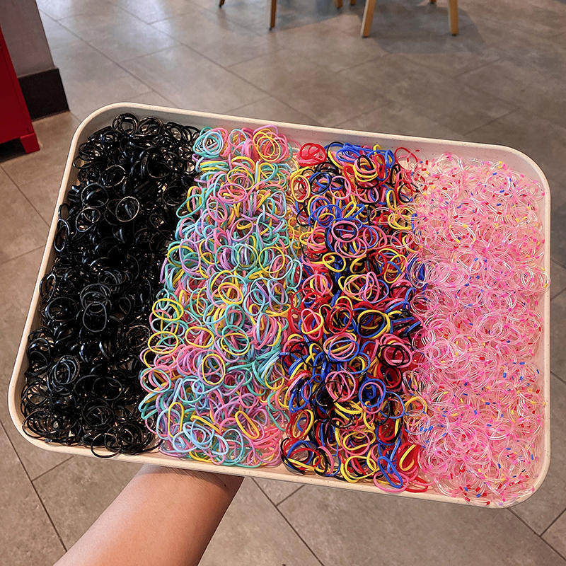 1500PCS Girls Colourful Disposable Rubber Band Hair Ties Headband Children Ponytail Holder Bands Kids Hair Accessories
1500PCS Girls Colourful Disposable Rubber Band Hair Ties Headband Children Ponytail Holder Bands Kids Hair Accessories