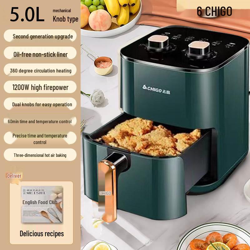 Фритюрница с выдвижным ящиком большой вместимости и интеллектуальной защитой безопасности
Фритюрница с выдвижным ящиком большой вместимости и интеллектуальной защитой безопасности