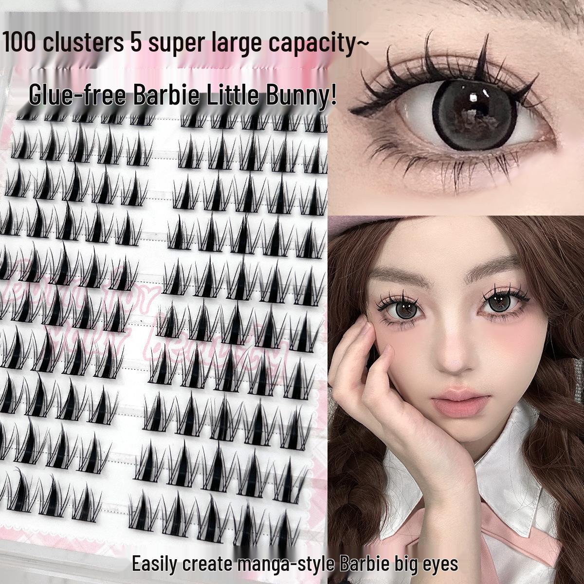 LashUp Natural Princess Comic Eyelashes: Glue-Free, Beginner-Friendly, Dense, High-Capacity False Lashes Six Rows Barbie Little Wild Rabbit
LashUp Natural Princess Comic Eyelashes: Glue-Free, Beginner-Friendly, Dense, High-Capacity False Lashes Six Rows Barbie Little Wild Rabbit