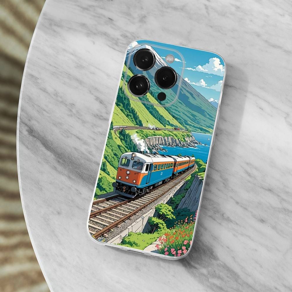 Cartoon Art Classic Train Case For iPhone X,14,16,Mini,XS,SE,12,15,Pro,17,Plus,11,Max,13,XR,Transparent Soft Cover iPhone14PRO
Cartoon Art Classic Train Case For iPhone X,14,16,Mini,XS,SE,12,15,Pro,17,Plus,11,Max,13,XR,Transparent Soft Cover iPhone14PRO