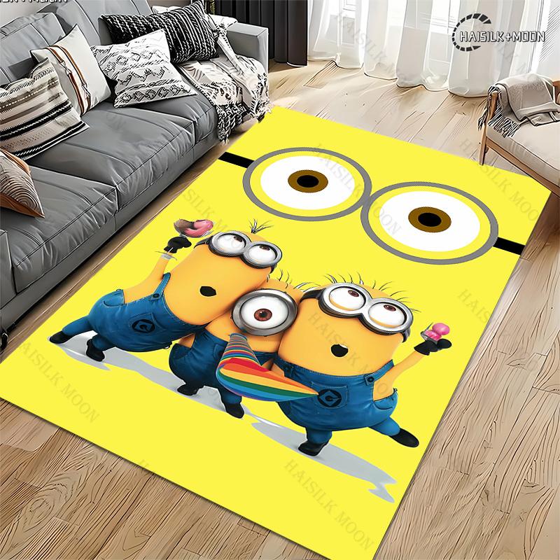 3D HD Minions Cartoon Printed Carpets Rug for Living Room Bedroom Home Decor,Kids Game Non-slip Decor for Sofa Doormat Area Rug 40cm x 60cm
3D HD Minions Cartoon Printed Carpets Rug for Living Room Bedroom Home Decor,Kids Game Non-slip Decor for Sofa Doormat Area Rug 40cm x 60cm