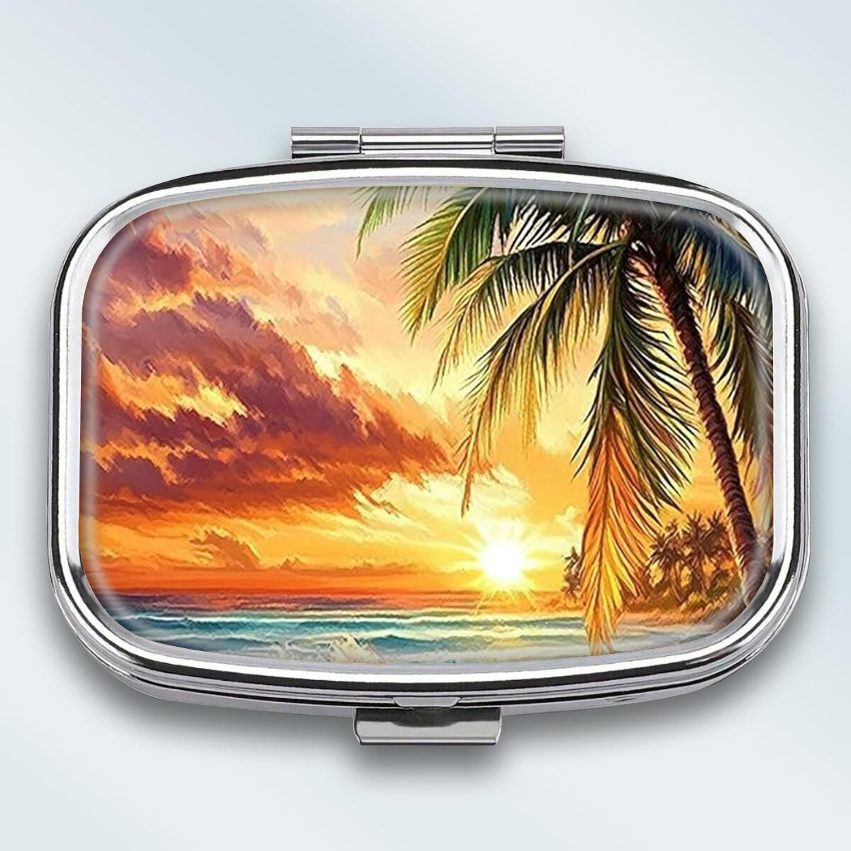 Portable Pill Box with 2 Compartments, Mini Metal Medicine Organizer Case, Cute Printed Pill Container for Vitamins, Pills, Jewelry, Travel, Daily Use різнокольоровий
Portable Pill Box with 2 Compartments, Mini Metal Medicine Organizer Case, Cute Printed Pill Container for Vitamins, Pills, Jewelry, Travel, Daily Use різнокольоровий