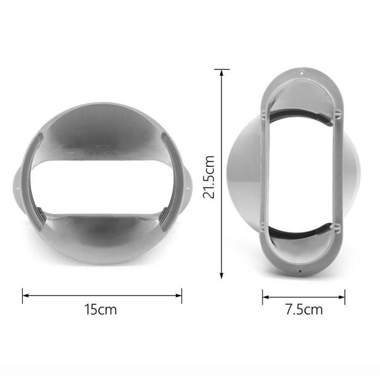 Durable Portable Air Conditioner Hose Exhaust Ven Air Conditioner Exhaust Hose Coupler Air Hood Baffle Plate 150mm/Flat Nozle
Durable Portable Air Conditioner Hose Exhaust Ven Air Conditioner Exhaust Hose Coupler Air Hood Baffle Plate 150mm/Flat Nozle